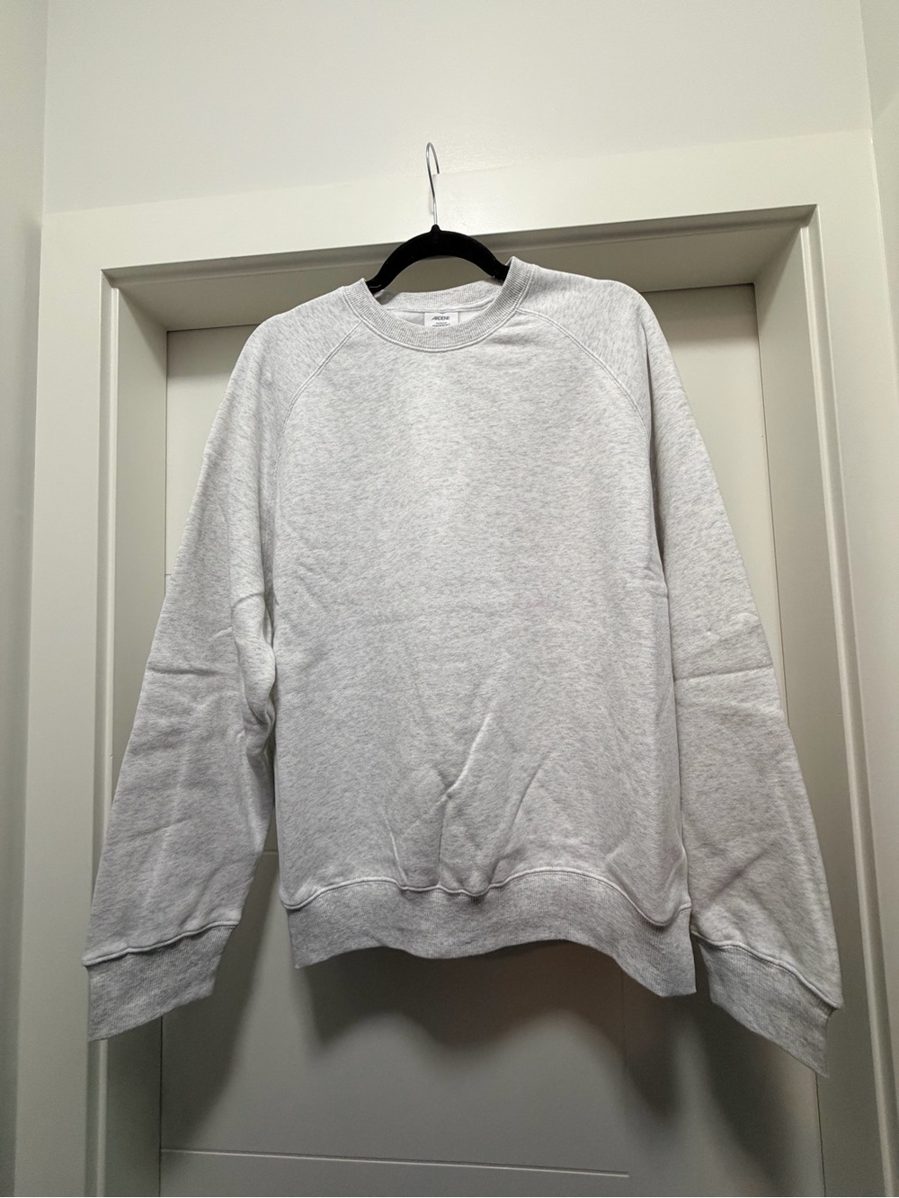 Ardene Women's Crewneck Oversized Sweatshirt - Heather Gray